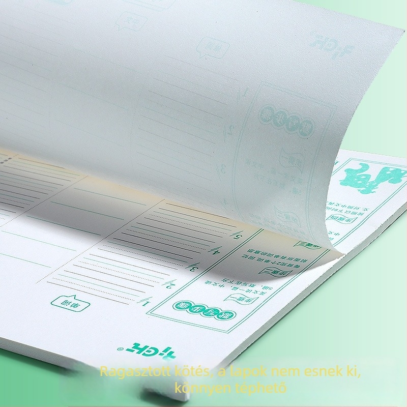 Wright Sketchbook – ragasztó kötés, 65 g/m² papír, 1–50 oldal