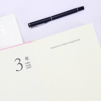 Notesz Love to remember AJ0260, cérnafűzött kötés, 80 gsm papír, 100–200 oldalak