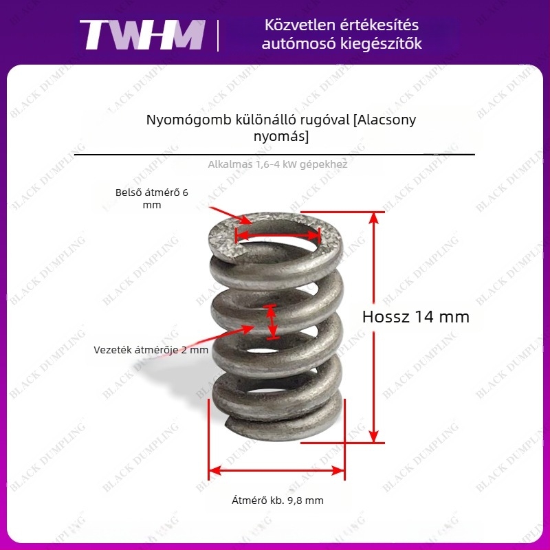 Magasnyomású autómosó pisztoly kapcsoló-összeállítás automata nyomás-szeleppel és mikroswitches dobozzal