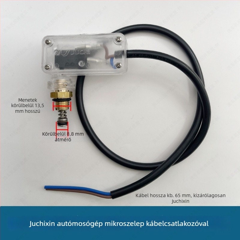 Magasnyomású autómosó pisztoly kapcsoló-összeállítás automata nyomás-szeleppel és mikroswitches dobozzal