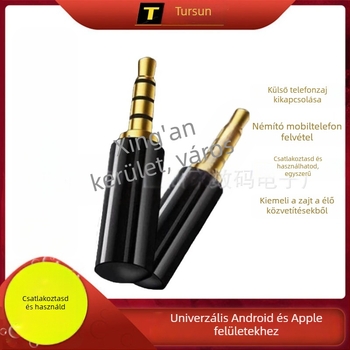 Toulson belső felvételi és képernyőfelvételi eszköz, modell 002, kompatibil Apple és Android eszközökkel