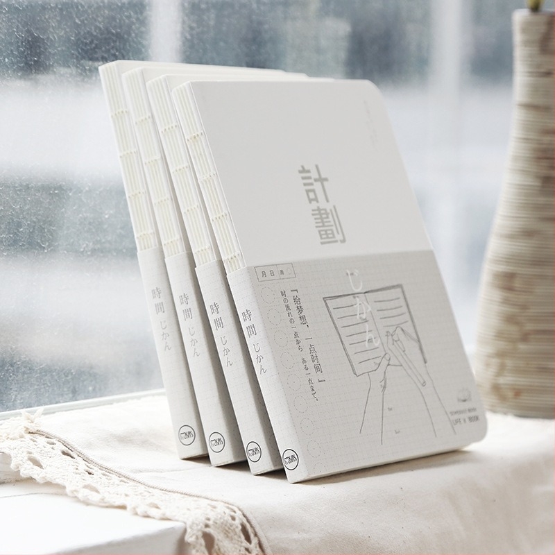 Jiang Yi noteszfüzet – drótos kötés; Dowling papír; 100 g/m²; 80 oldal; üzleti irodai stílus