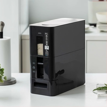 Rizsszároló doboz – nedvesség- és rovarálló, PS műanyag, 10 L vagy nagyobb kapacitás, márka avsel, japán stílus