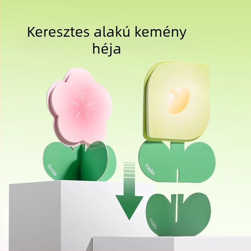Jelzőcímke NS325 ragasztós jegyzetek, Deli márka, gradiens dizájn, önragadó