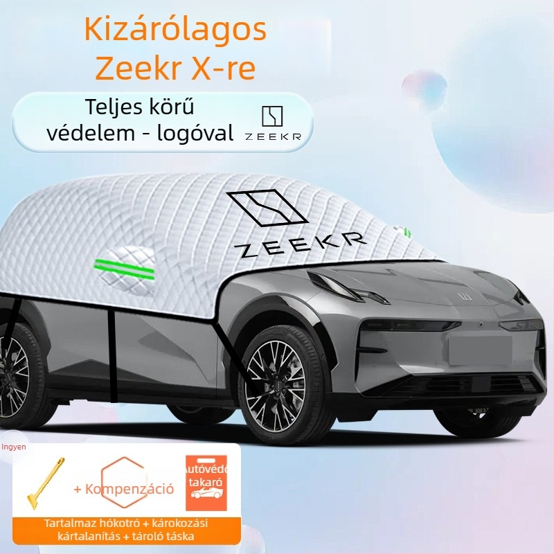 Autó első szélvédő takaró – alumíniumfóliából, vastagított dizájn, egyszínű, univerzális illeszkedés