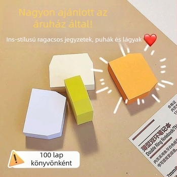 Indexelő ragasztós jegyzetek tapadó füllel és könyvjelzőkkel, 100 oldal; Márka: Other; Ragasztó: Igen; IP-engedély: Nem