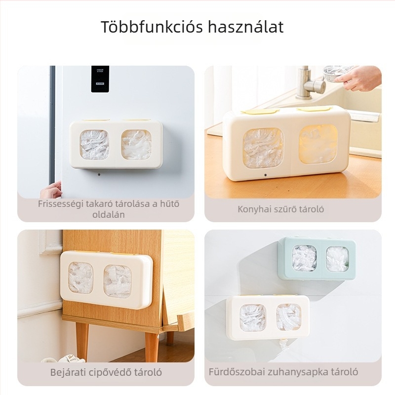 Fali tároló doboz – Youren YR1220, PP+TPR+PS, japán stílus