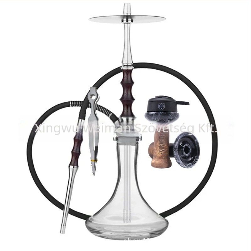 Nargile – Alumínium, könnyű luxus stílus, 6 darabos dobozban, újrafelhasználható