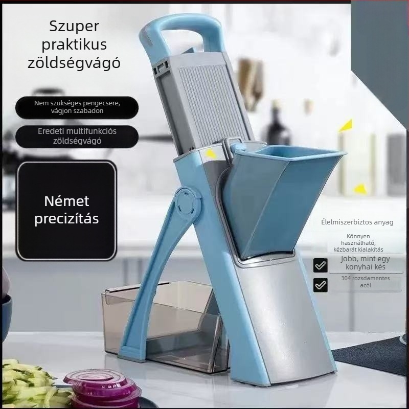 Többfunkciós zöldségvágó, 304 rozsdamentes acélból, testreszabás elérhető, kényelmes kialakítás
