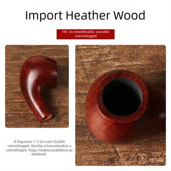 Heatherwood Pipa – Fumei, 3 mm szűrővel, születésnapi ajándék, doboz 300 darab
