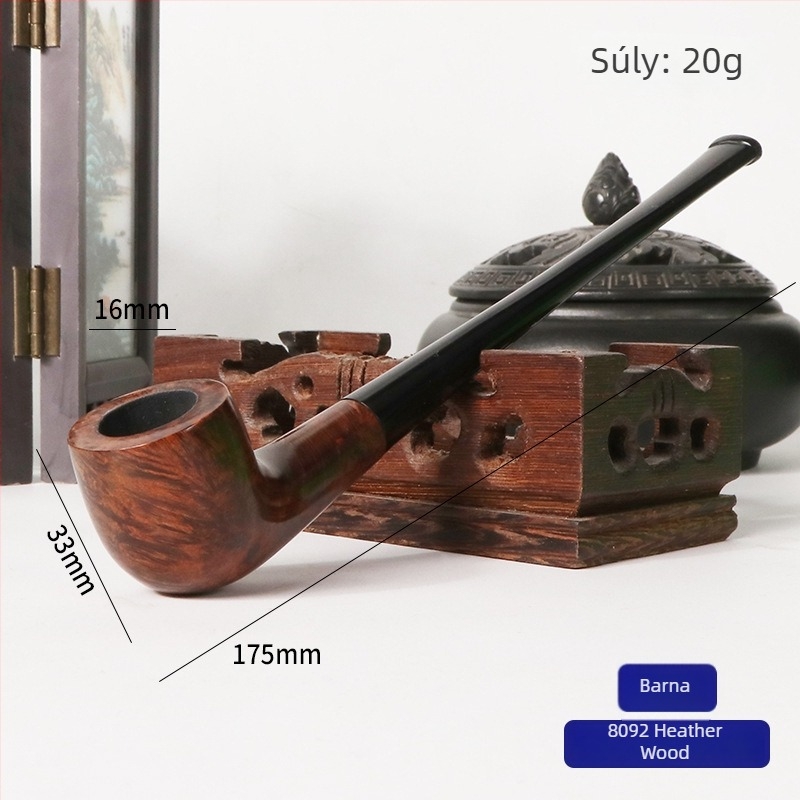 Heatherwood Pipa – Fumei, 3 mm szűrővel, születésnapi ajándék, doboz 300 darab