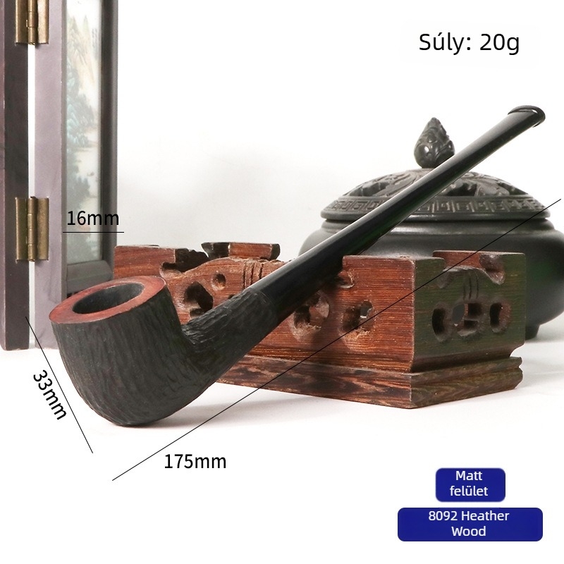 Heatherwood Pipa – Fumei, 3 mm szűrővel, születésnapi ajándék, doboz 300 darab