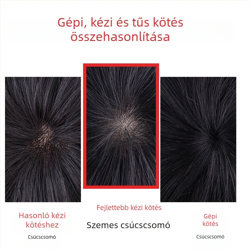 Valódi emberi hajból készült paróka nőknek, rövid göndör haj, természetes megjelenés, emberi haj, mechanizmusos kivitelezés, festhető és permelhető
