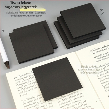 Diákoknak szóló ragasztós jegyzetek, minimalist design, 50 lap, vastagított lapok, téphető