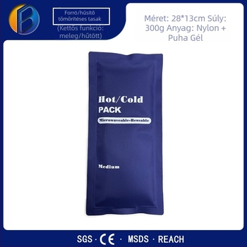 bodiconn jégpárna forró–hideg terápiához, felnőtteknek és gyerekeknek, doboz 60 darab, súly 250–300 g, hűtés és hőguta megelőzése