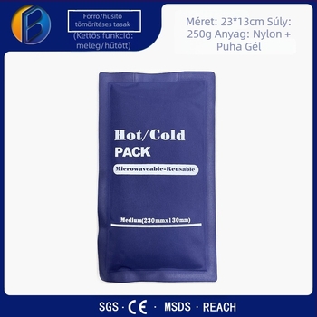 bodiconn jégpárna forró–hideg terápiához, felnőtteknek és gyerekeknek, doboz 60 darab, súly 250–300 g, hűtés és hőguta megelőzése