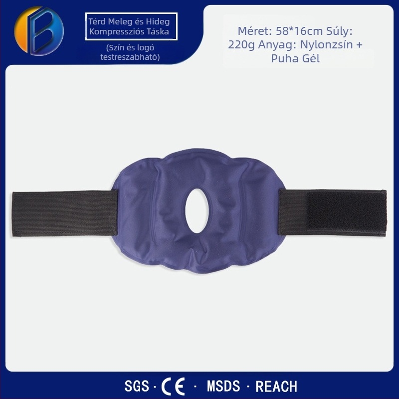 bodiconn jégpárna forró–hideg terápiához, felnőtteknek és gyerekeknek, doboz 60 darab, súly 250–300 g, hűtés és hőguta megelőzése