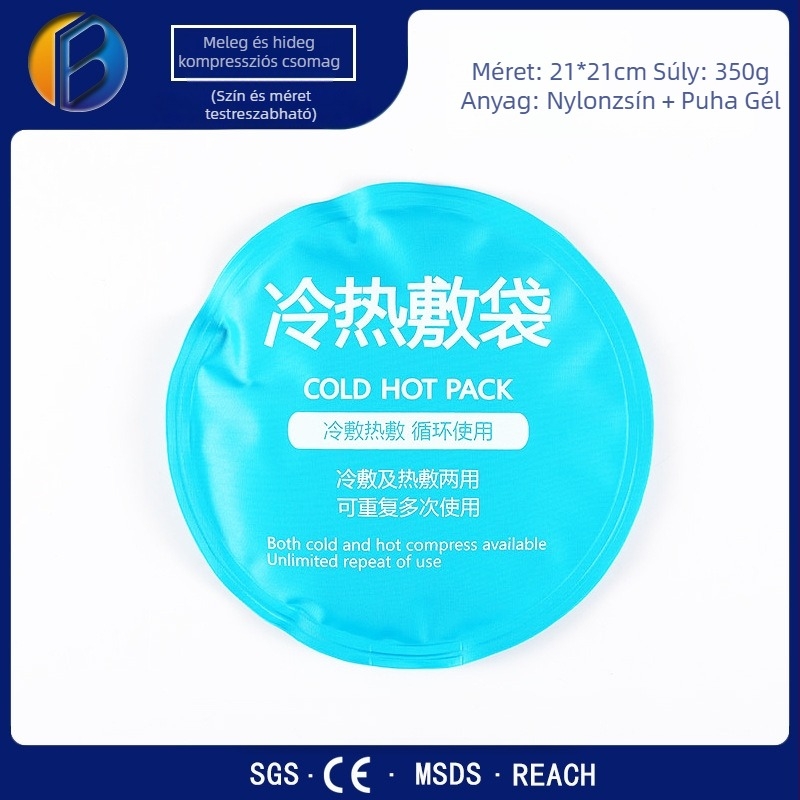 bodiconn jégpárna forró–hideg terápiához, felnőtteknek és gyerekeknek, doboz 60 darab, súly 250–300 g, hűtés és hőguta megelőzése