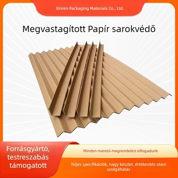 Megvastagított papírsarokvédők szállítási csomagoláshoz, ütközés elleni védelem