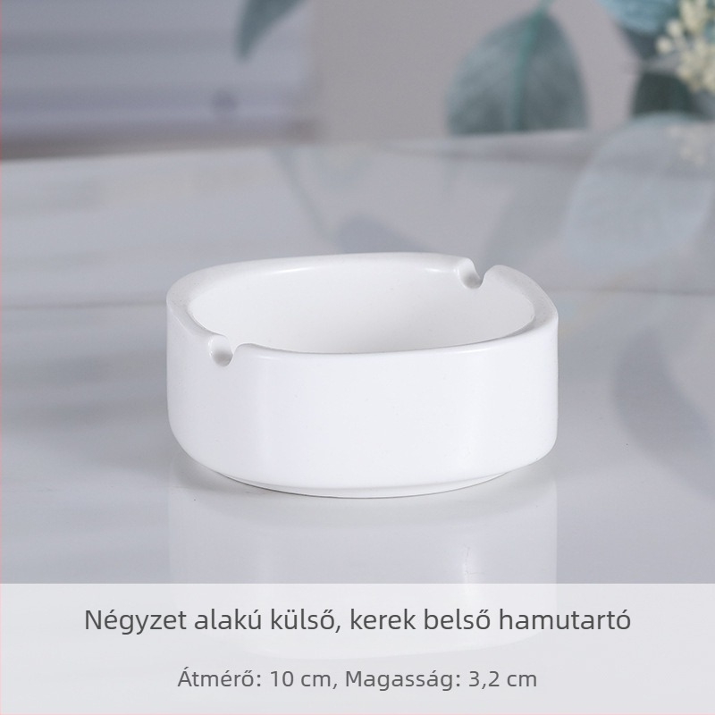 Kerámia hamutál, kör alakú, szállodák, vendégházak, bárok, KTV, éttermek és otthoni használatra – modern minimalista dizájn, magas esztétikai érték