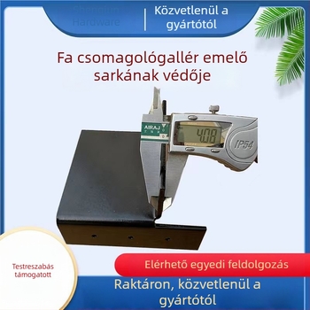 Fa doboz emeléséhez sarokvédő