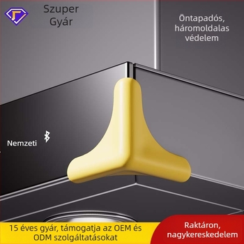 Szilikon sarokvédők konyhához, öntapadó ütődés elleni sarokvédők, derékszögű élekhez