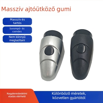 Ajtó- és ablakütközés elleni blokk, csepp alakú, műanyag felépítés, elektroplating felületkezelés, alkalmas nehéz tolóajtókhoz