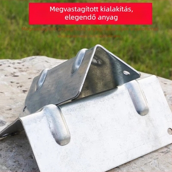 Galvanizált acél teherautó sarokvédő csipeszekkel és kötélfeszítőkkel