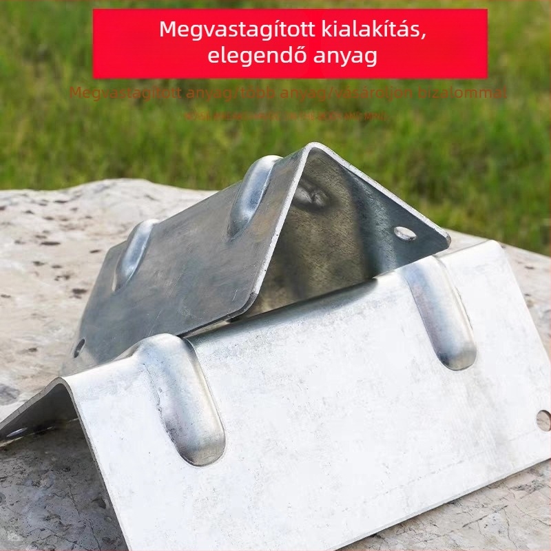 Galvanizált acél teherautó sarokvédő csipeszekkel és kötélfeszítőkkel