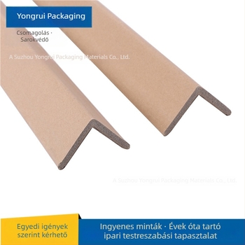 L alakú papírsarokvédő, modell 50505, kraft papír, teljesen automata gyártás, Courage márka