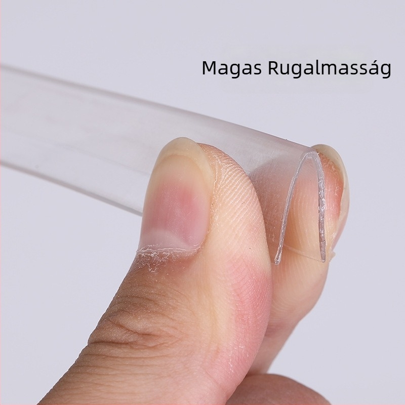 Falakhoz védő sarokcsík, derékszögű élvédő, ütés elleni védelem, szerelés fúrás nélkül