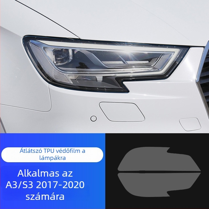 TPU fényszórófilm Aodi A3/A4 S3/4-hez – automatikus javítás, karcolásálló és kopásálló