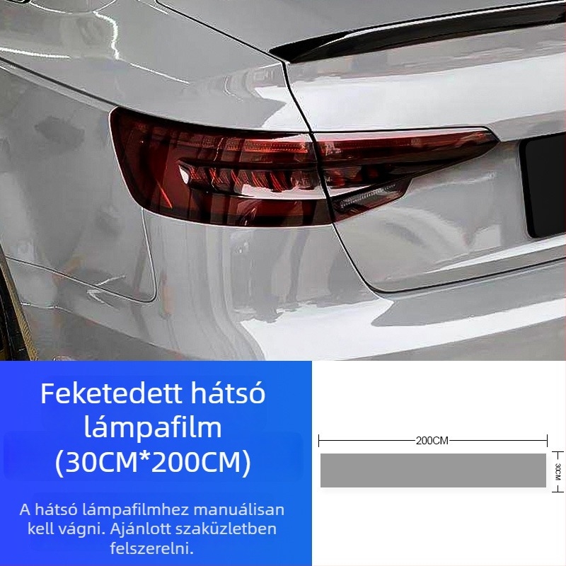 TPU fényszórófilm Aodi A3/A4 S3/4-hez – automatikus javítás, karcolásálló és kopásálló