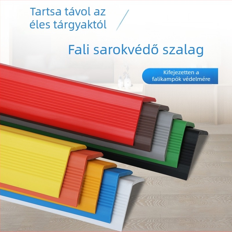 Geno Protection Személyre szabott sarokvédő csíkok falakhoz és asztalokhoz, 50 db, testreszabható hossz