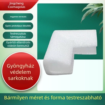 U alakú sarokvédő bútorokhoz – EPE Pearl Cotton anyagból, keretekhez és ajtókhoz, Sincere Packaging