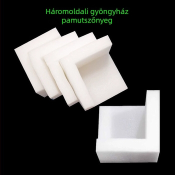 Bangzhan EPE Pearl Cotton háromoldalas bútor sarokvédő, anyag: EPE Pearl Cotton