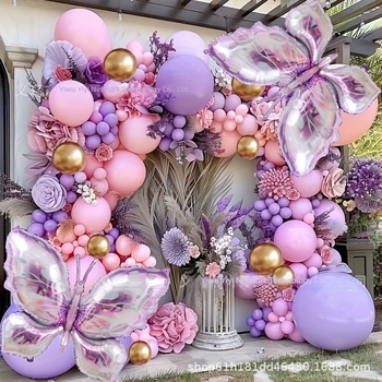 Latex ballon készlet, kerek forma, rajzfilm minta, logó nélkül, IP engedély nélkül