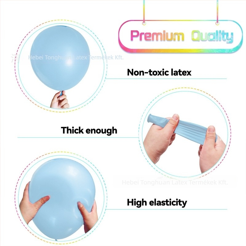 Kör alakú latex balon ív dekorációs készlet (anyag: latex; balon típus: balon készlet; forma: kör; minta: minta nélkül; alkalmazások: születésnapok, esküvők, ünnepek)