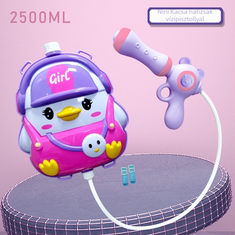 Hátizsákos vízipisztoly - Műanyag játék 4–6 éveseknek, 3C tanúsított