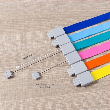 Yu Qi Dacron kártyatartó lanyard visszahúzható kapoccsal — modern minimalista stílus, irodai és képzési intézményekhez