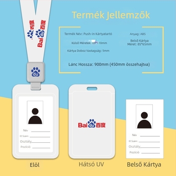 Kártyatartó tok, poliészter, So that márka, üzleti/irodai stílus