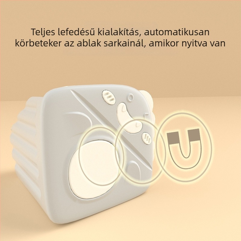 Ablaksarokvédő alumíniumból belső nyílású ablakokhoz; 90° sarok; alumínium ötvözet; ütés elleni védelem