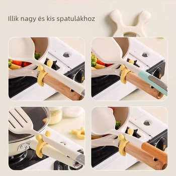 Szilikon spatula tartó a konyhában, teherbírás 0–3 kg, 1 réteg, modern dizájn