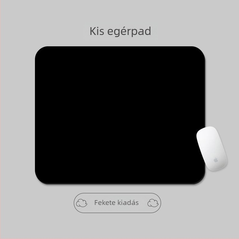 Kis méretű egérpad lányoknak, csuklótámasz, irodai használathoz és a billentyűzethez, aranyos Instagram-stílusban.