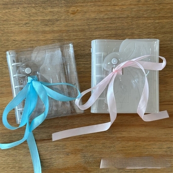 Rabbit Ribbon M5 lazán lapozható napló és zsebnapló, PP papír, Loose-leaf refill