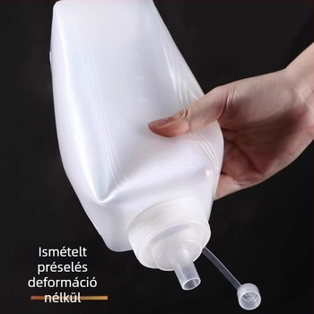 Hangge műanyag szószüveg folyékony fűszerekhez, modern minimalist dizájn, prémium minőség