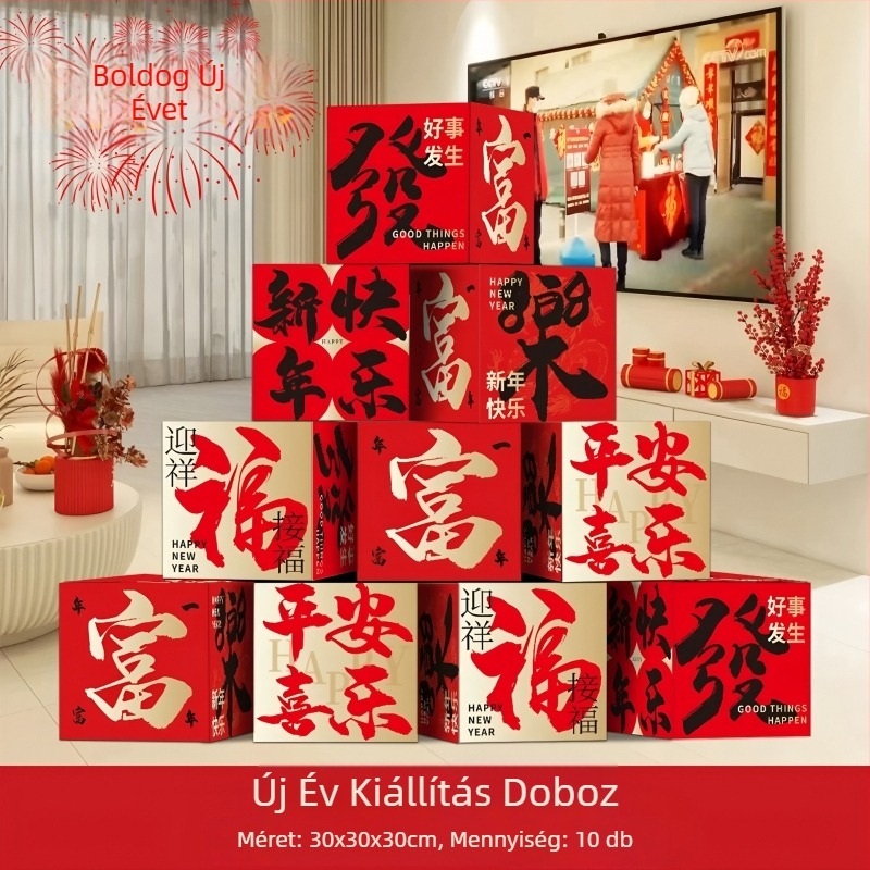 Színházi dekorációs rekvizit – Fehér karton, Újévi stílus, Színpad és fotóhasználat, Eternal Love