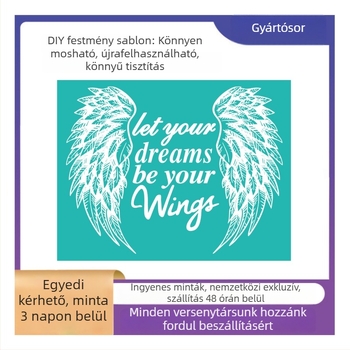 Ruwell DIY Több mintázatú szitanyomó sablon, tapadó és mosható, termékkód 220440, Anyag: szitanyomás