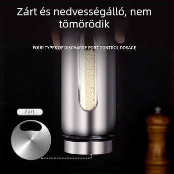 Üveg fűszertartó száraz fűszerekhez, logónyomtatás, Southern Maple Love márka, prémium minőség, 2024-ben bemutatva