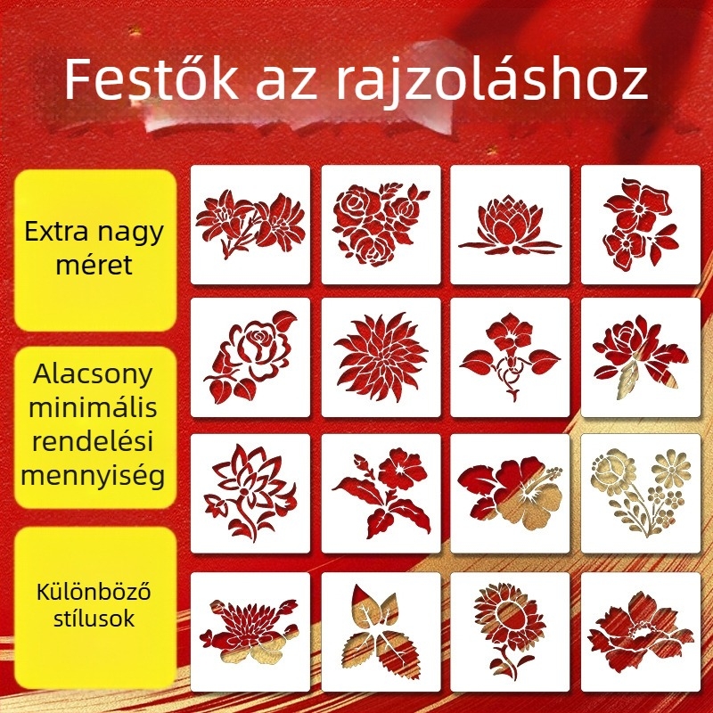 Állatvágott festő sablon - Üres DIY másolási sablon, arcfestés testreszabható • Márka Lin yun • Anyag PET • Import: Nem • Szerzői jogok: Nem engedélyezettek